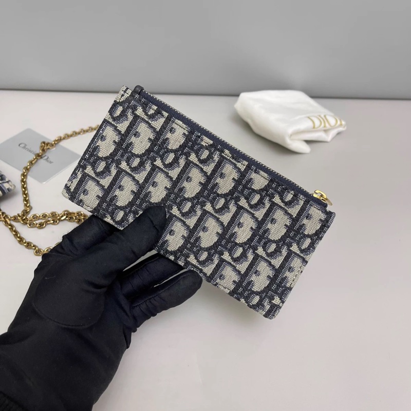 Dior迪奧 saddle老花二合一馬鞍鏈條包-7