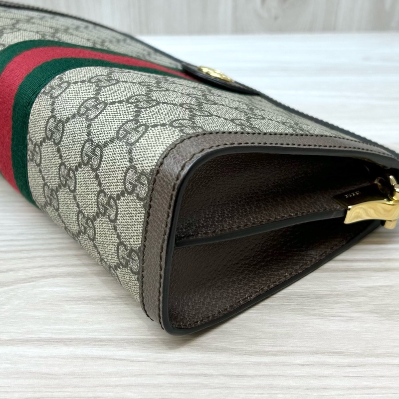 GUCCI 老花ophidia系列磁吸側背包503877-10