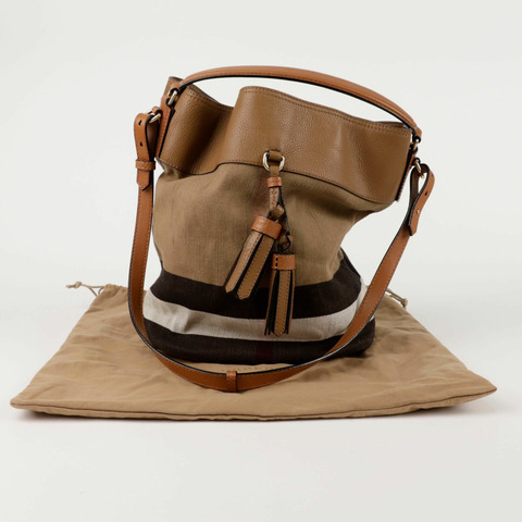 BURBERRY Ashby 中號托特單肩包 3982937