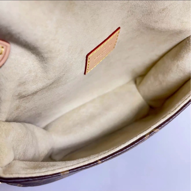 百搭高級款😻99新🈶購證💥Lv老花雙子星bb手提包斜挎單肩包-19