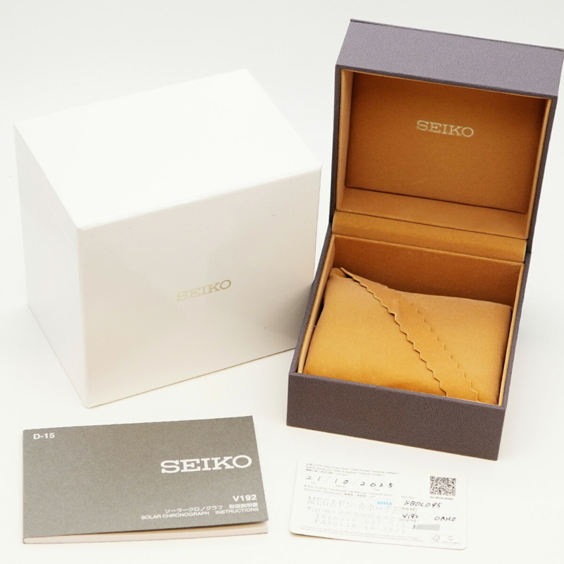 精工 Prospex V192-0AH0 SBDL095 銀色錶盤男士腕錶-1