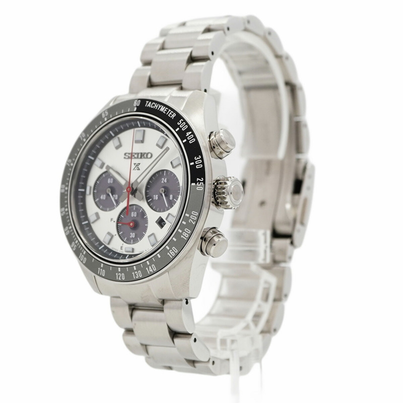 精工 Prospex V192-0AH0 SBDL095 銀色錶盤男士腕錶-2