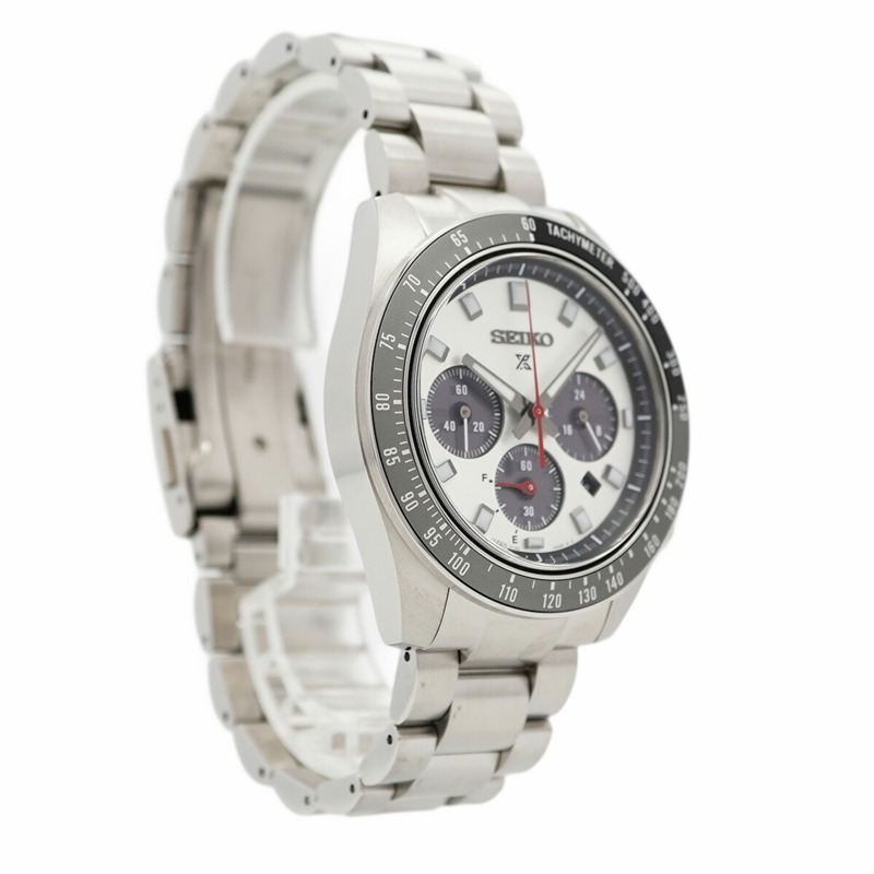 精工 Prospex V192-0AH0 SBDL095 銀色錶盤男士腕錶-3