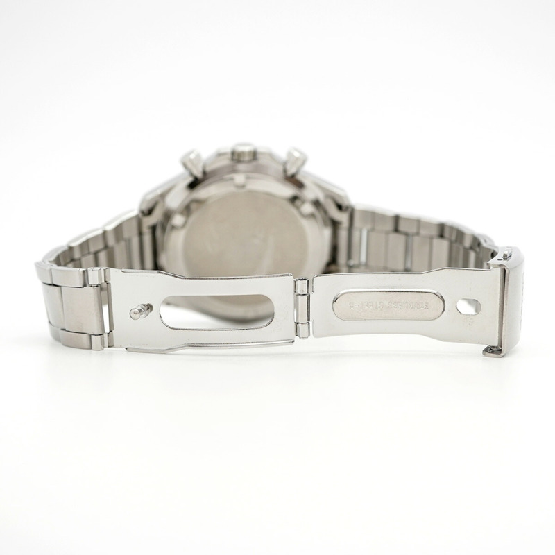 精工新幹線0號光系列腕錶 8T63-03Z0 藍色錶盤 男士腕錶-4