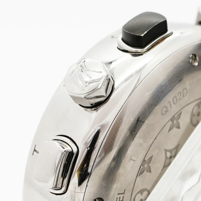 路易威登 Tambour Q102D 海軍藍錶盤男士腕錶-9