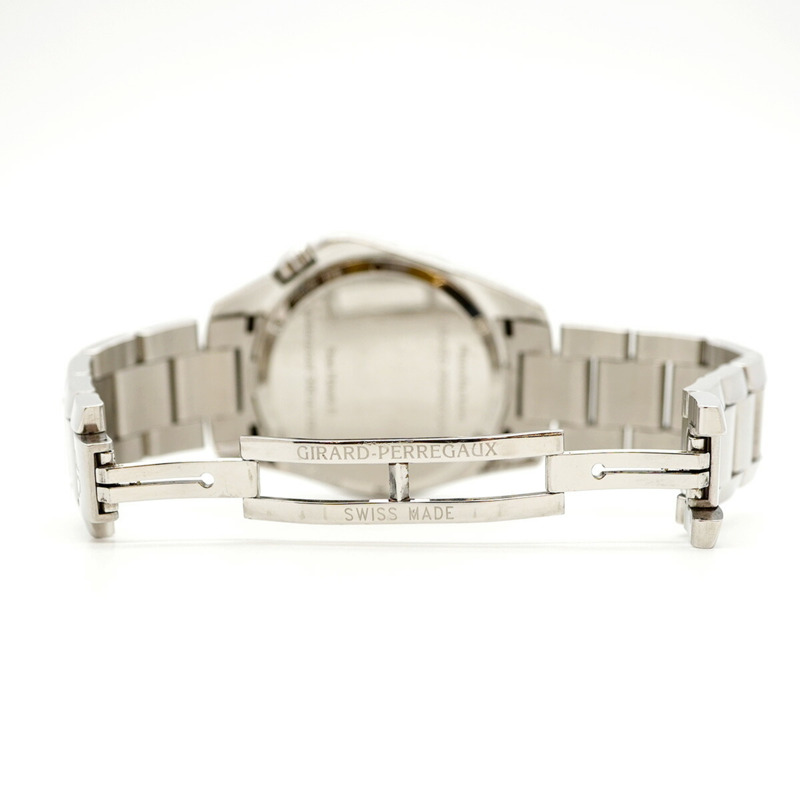 芝柏 (Girard-Perregaux) 海鷹 II 4992 男士黑色錶盤腕錶-3