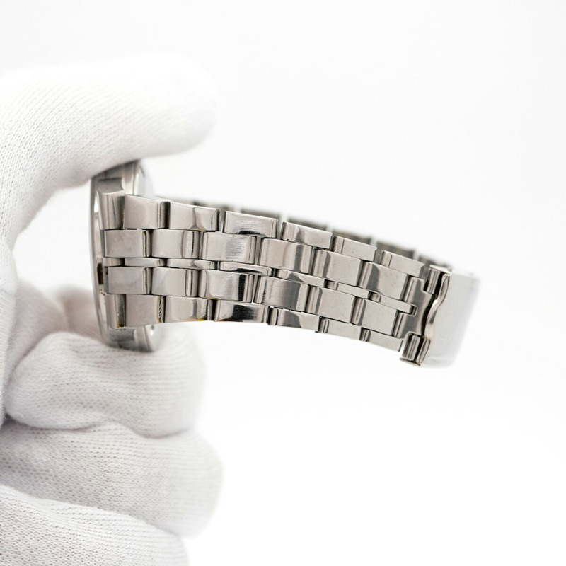 歐米茄星座系列 168.0055 銀色錶盤男士腕錶-5