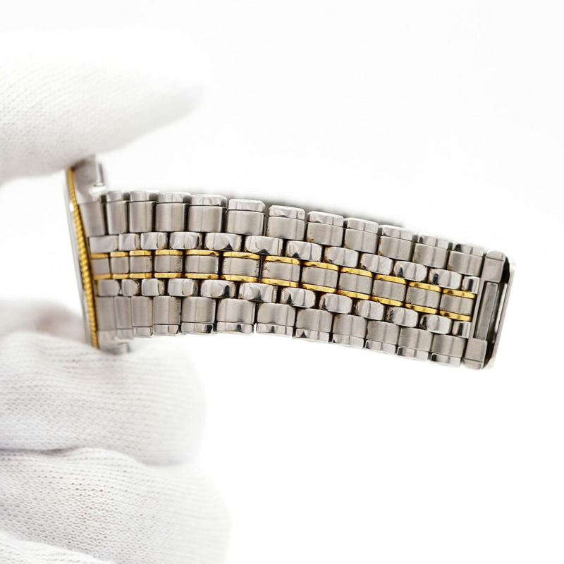 精工 Credor 8J81-6A20 銀色錶盤男士腕錶-5