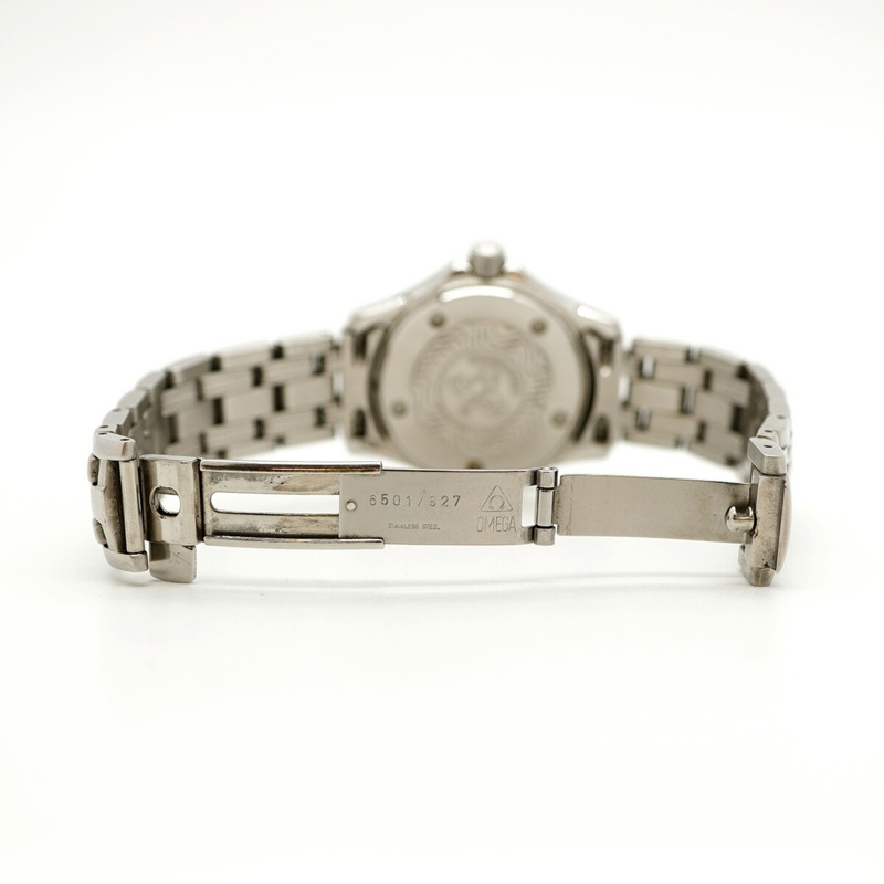 歐米茄海馬系列 2571.50 黑色錶盤女錶-3