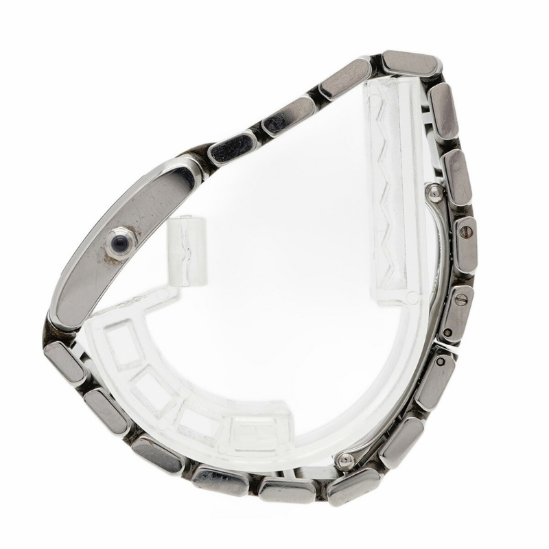 卡地亞 Tank Française SM W51008Q3 象牙色錶盤女士腕錶-8