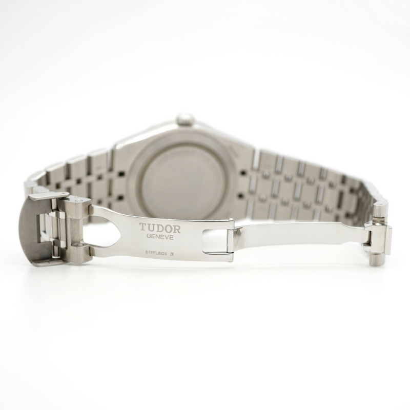 帝舵皇家28500藍色錶盤男士腕錶-4