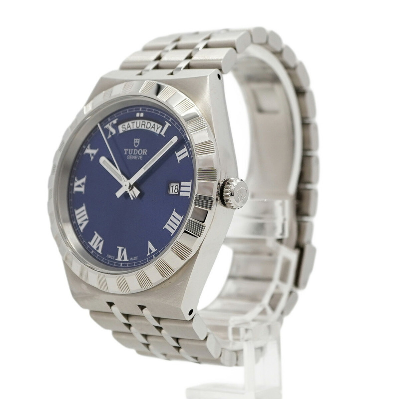 帝舵皇家28600藍色錶盤男士腕錶-2