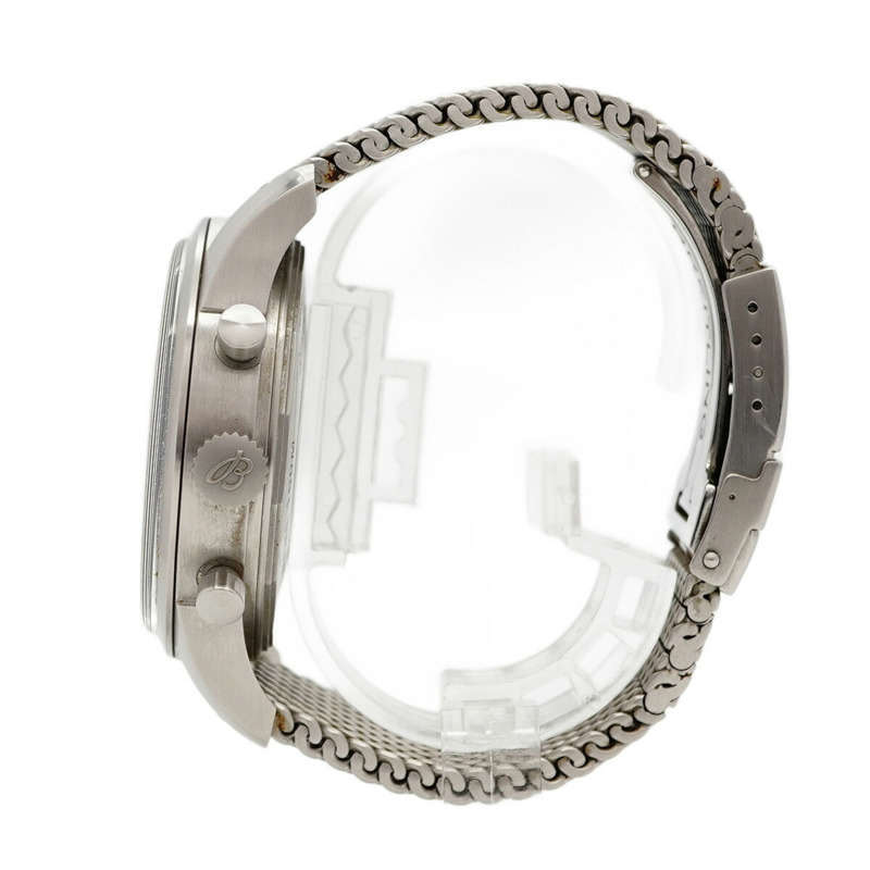 百年靈 Transocean Unitime Pilot AB0510 藍色錶盤男士腕錶-8