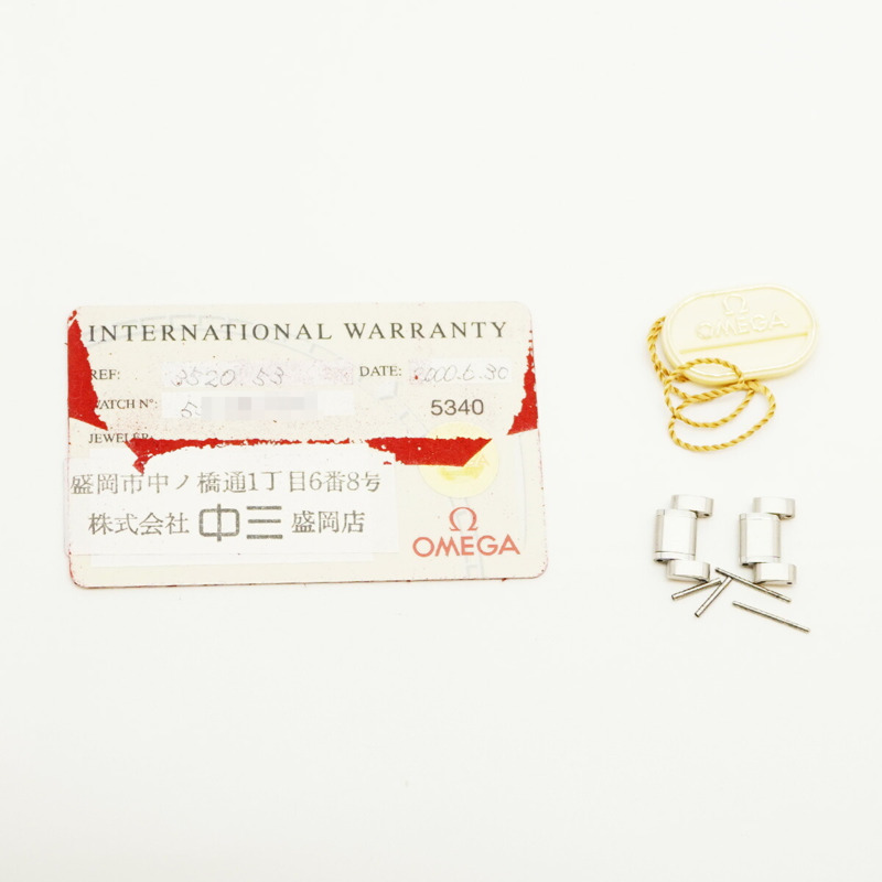 歐米茄超霸系列 Mark 40AM 3520.53 灰色錶盤男士腕錶-1