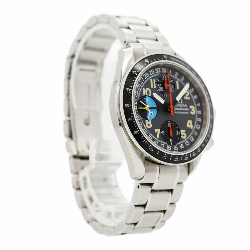 歐米茄超霸系列 Mark 40AM 3520.53 灰色錶盤男士腕錶-3