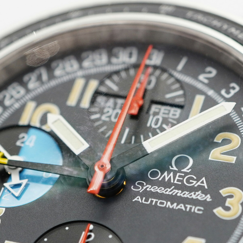 歐米茄超霸系列 Mark 40AM 3520.53 灰色錶盤男士腕錶-7