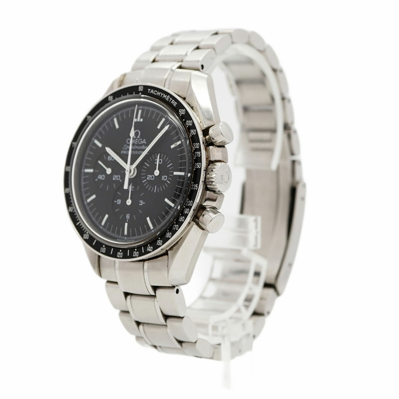 歐米茄超霸系列3570.50黑色錶盤男士腕錶-1