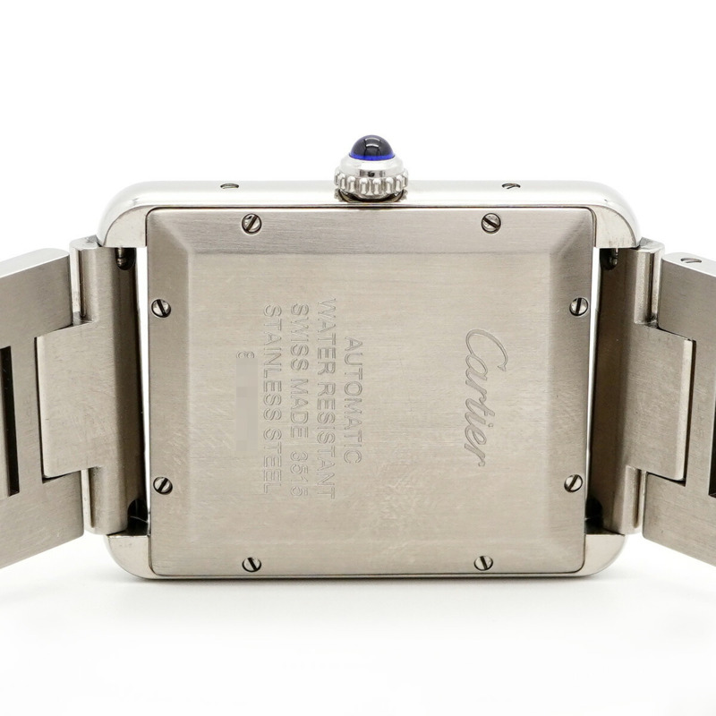 卡地亞 Tank Solo XL W5200028 銀色錶盤男士腕錶-5