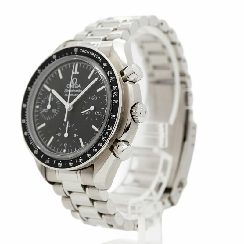 歐米茄超霸系列3539.50黑色錶盤男士腕錶-2