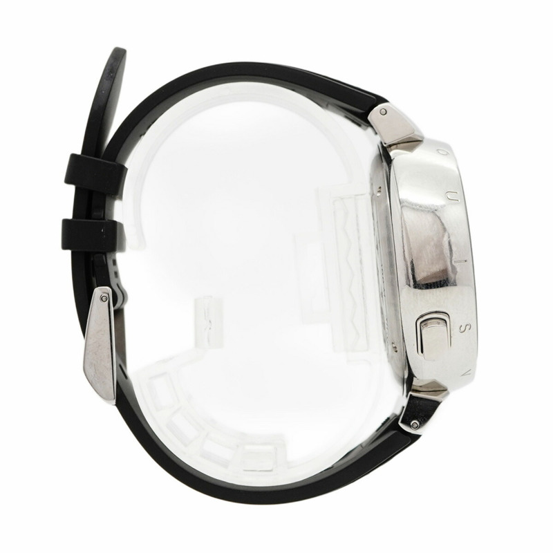 路易威登 Tambour Q102D 藍色錶盤男士腕錶-7