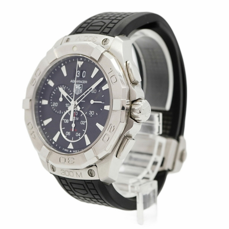 TAG Heuer Aquaracer CAY1110-0 黑色錶盤男士手錶-1