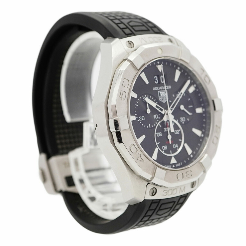 TAG Heuer Aquaracer CAY1110-0 黑色錶盤男士手錶-2