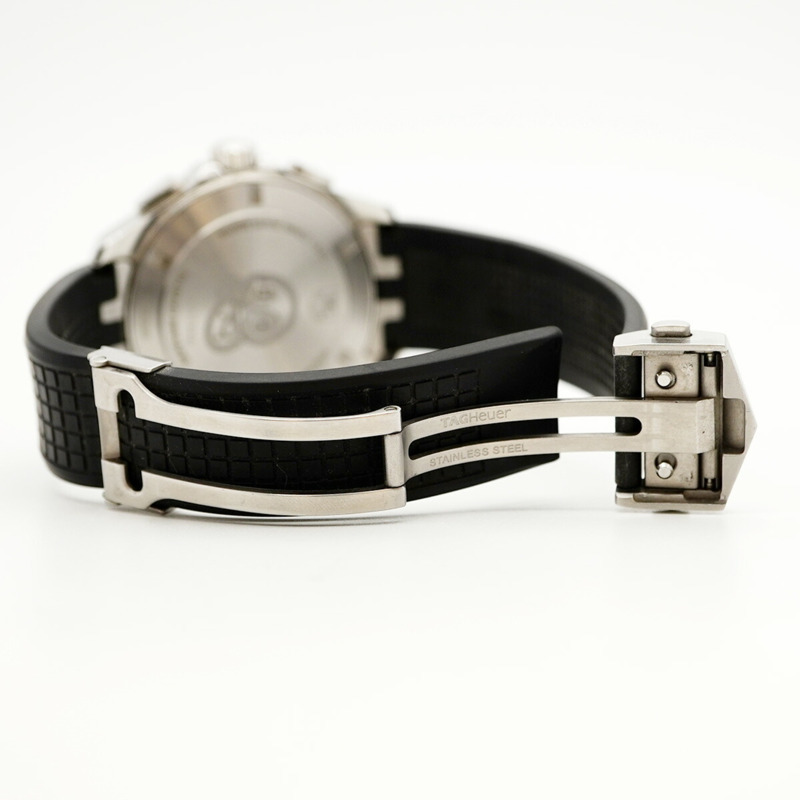 TAG Heuer Aquaracer CAY1110-0 黑色錶盤男士手錶-3