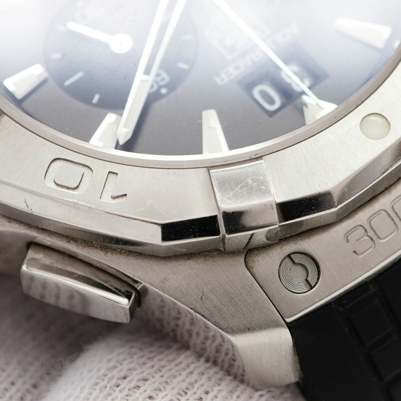 TAG Heuer Aquaracer CAY1110-0 黑色錶盤男士手錶-5