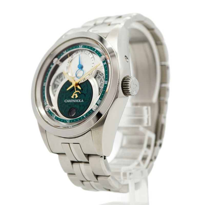 西鐵城 Campanola 8730-T025242 銀色錶盤男士腕錶-2