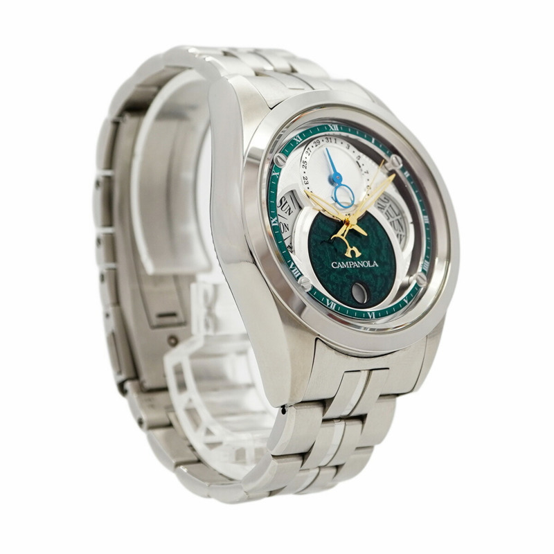 西鐵城 Campanola 8730-T025242 銀色錶盤男士腕錶-3