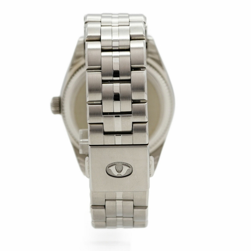 西鐵城 Campanola 8730-T025242 銀色錶盤男士腕錶-8