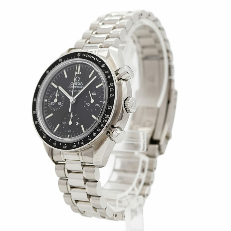 歐米茄超霸系列3539.50黑色錶盤男士腕錶-2