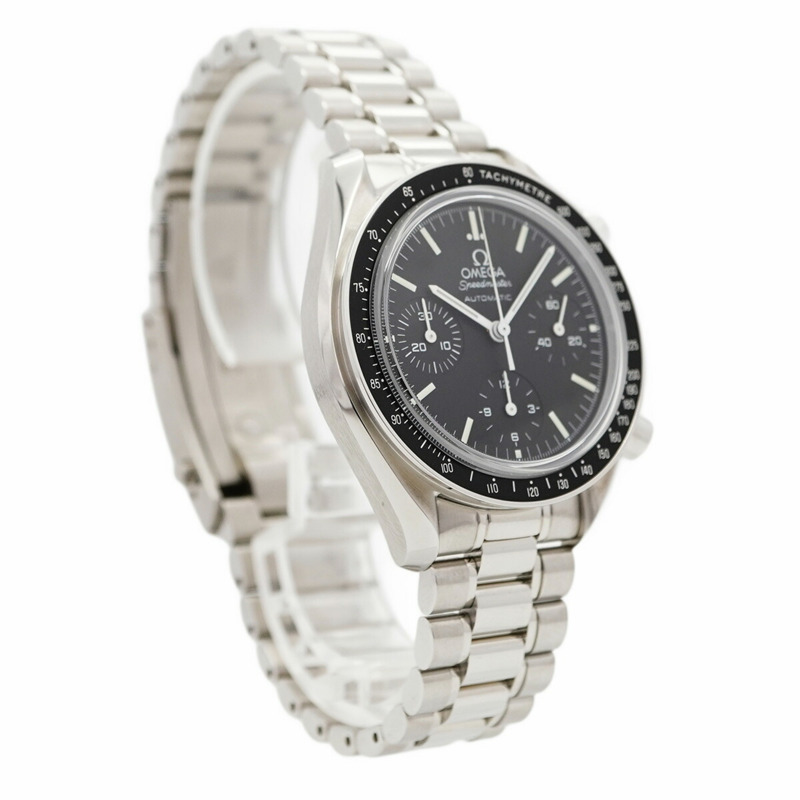 歐米茄超霸系列3539.50黑色錶盤男士腕錶-3