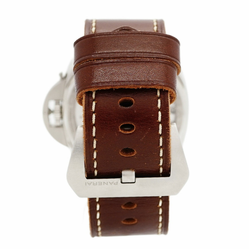 沛納海 Luminor PAM00372 黑色錶盤男士腕錶-7