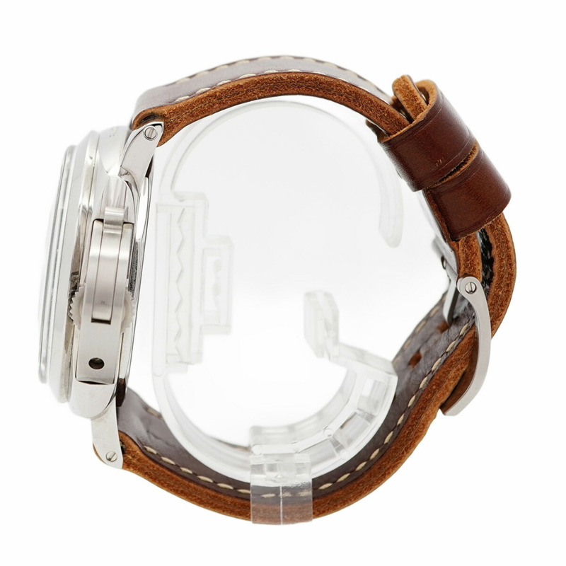 沛納海 Luminor PAM00372 黑色錶盤男士腕錶-8