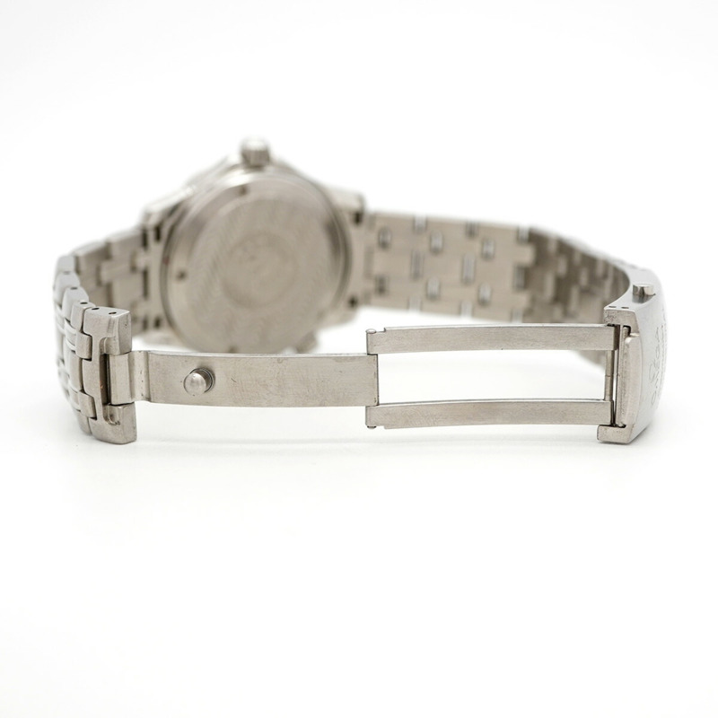 歐米茄海馬系列 2561.80 海軍藍錶盤男士腕錶-4