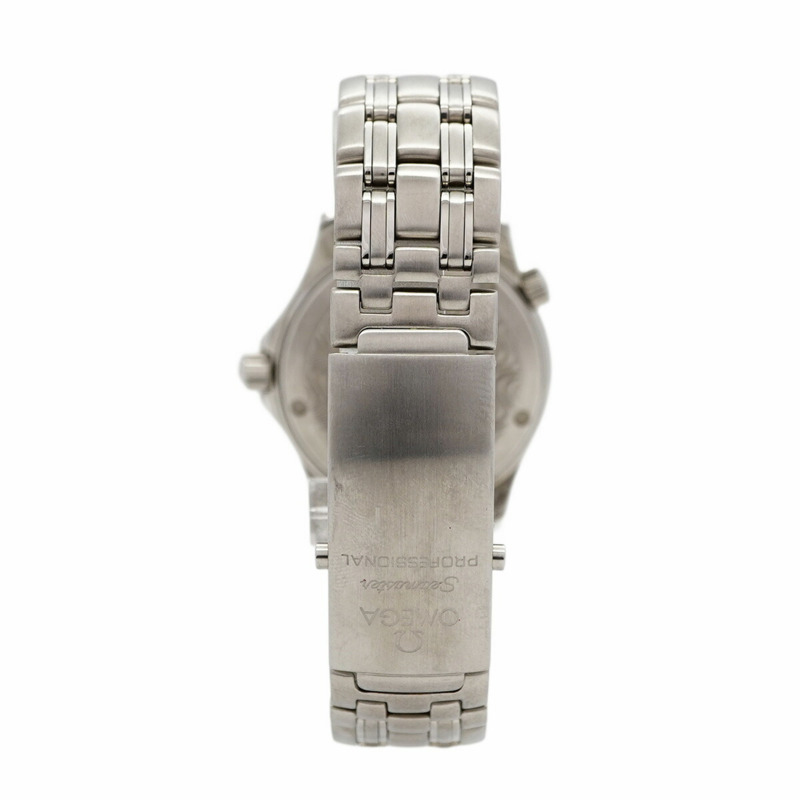 歐米茄海馬系列 2561.80 海軍藍錶盤男士腕錶-7