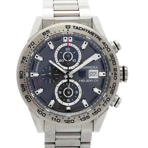 TAG Heuer Carrera CAR208Z-0 男士腕錶，灰色錶盤