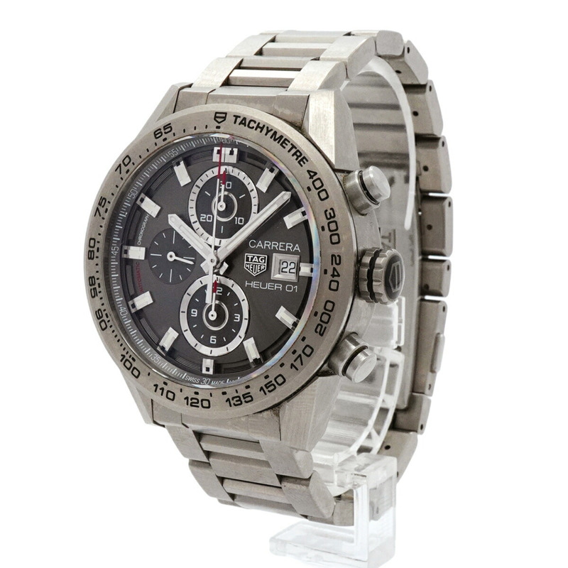 TAG Heuer Carrera CAR208Z-0 男士腕錶,灰色錶盤-2