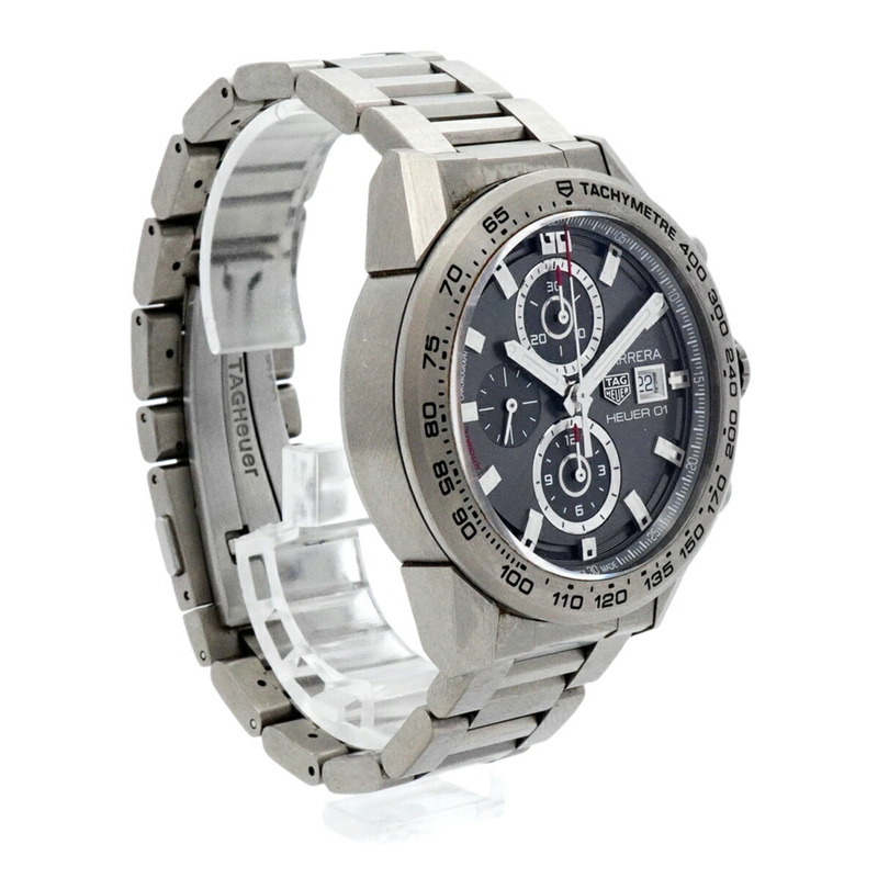 TAG Heuer Carrera CAR208Z-0 男士腕錶,灰色錶盤-3