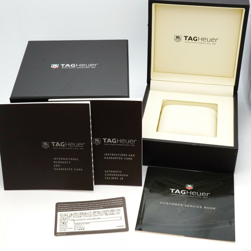 TAG Heuer 豪雅卡萊拉系列 CAR221A 銀色錶盤男士腕錶-1