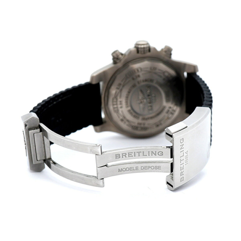 百年靈復仇者E13383海軍藍錶盤男士腕錶-4