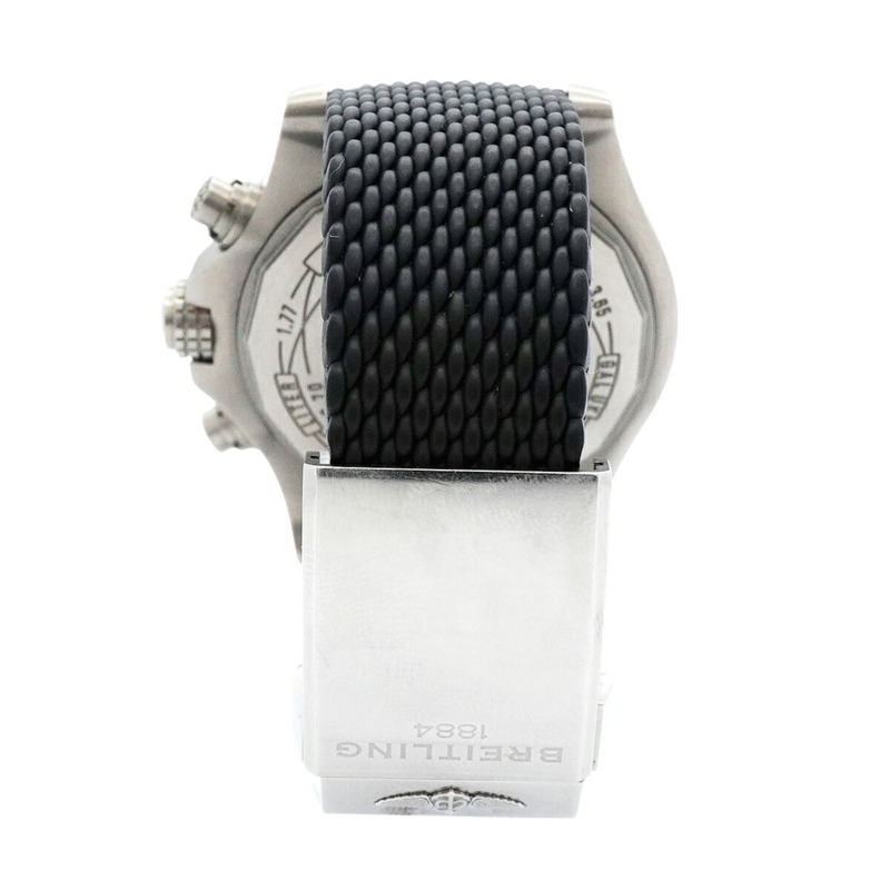 百年靈復仇者E13383海軍藍錶盤男士腕錶-7