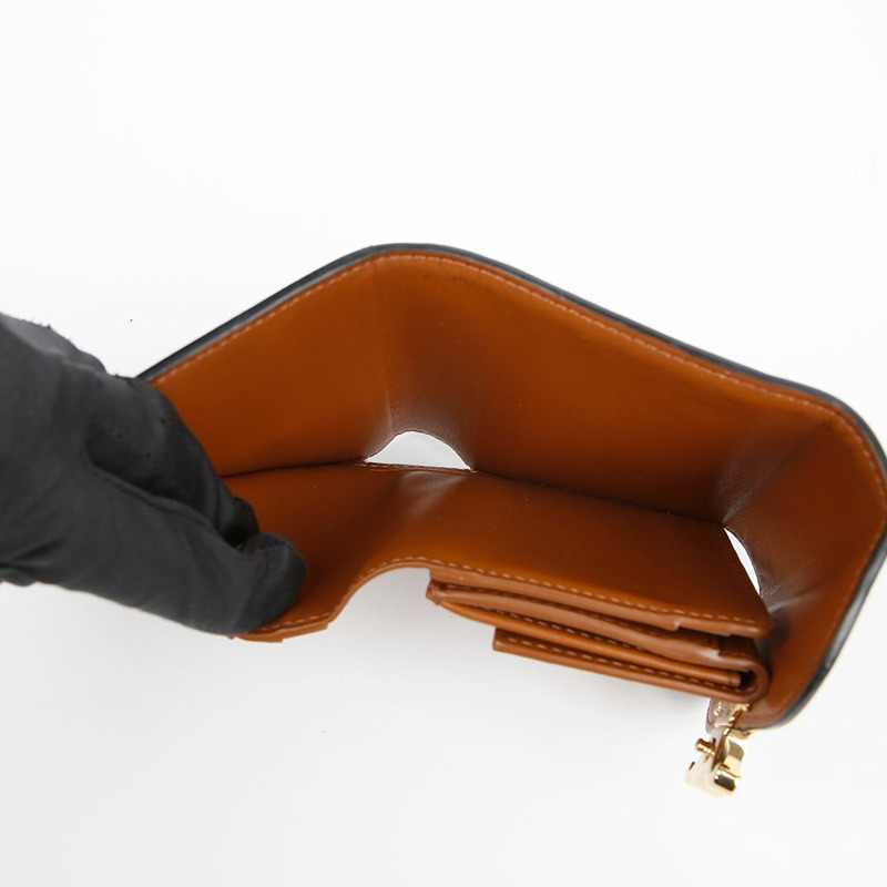 CELINE Triomphe 小號翻蓋錢包 10D782CQH-8