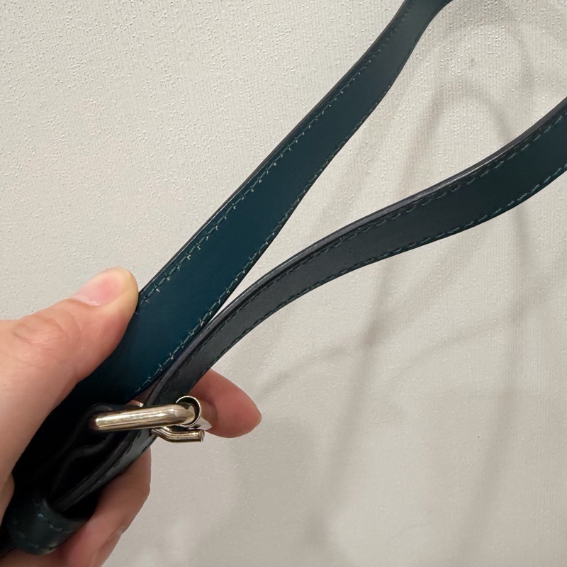 Burberry 經典格紋帆布拼皮革 子母小水桶包-35