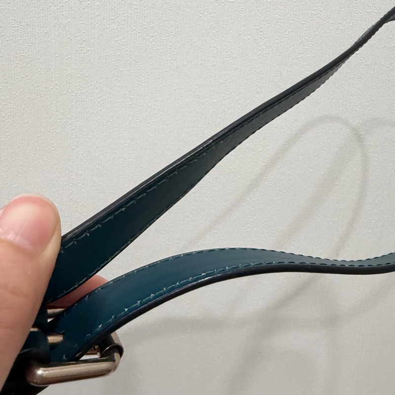 Burberry 經典格紋帆布拼皮革 子母小水桶包-37