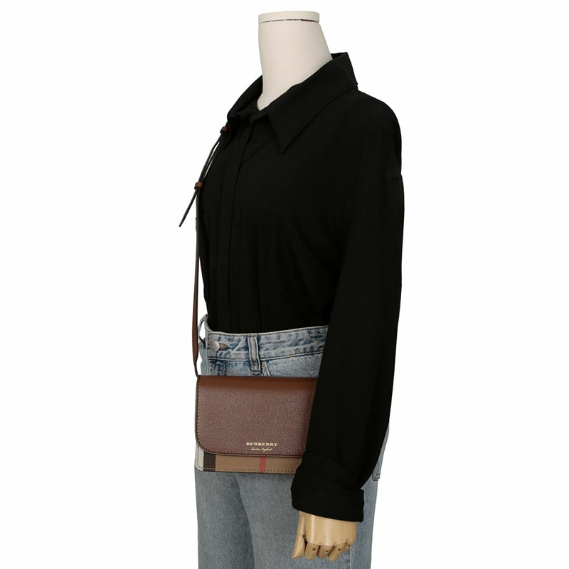 BURBERRY 漢普郡單肩斜背包 8046321-11