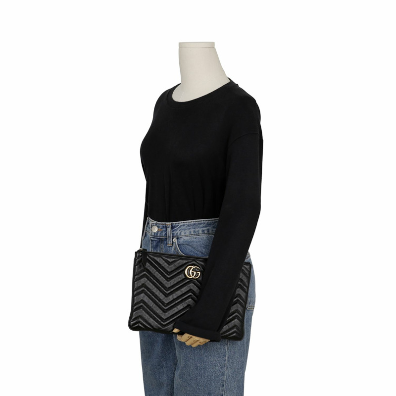 GUCCI GG Marmont 手拿包 525541-14