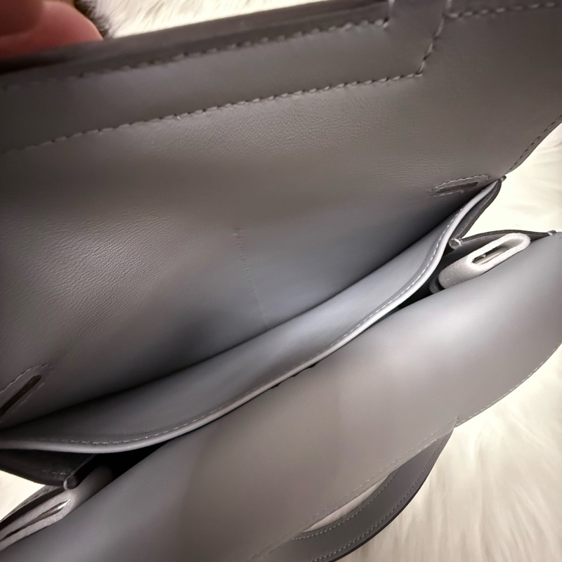 全新 Full Set Hermes Mini Halzan 風衣灰 英國單-8