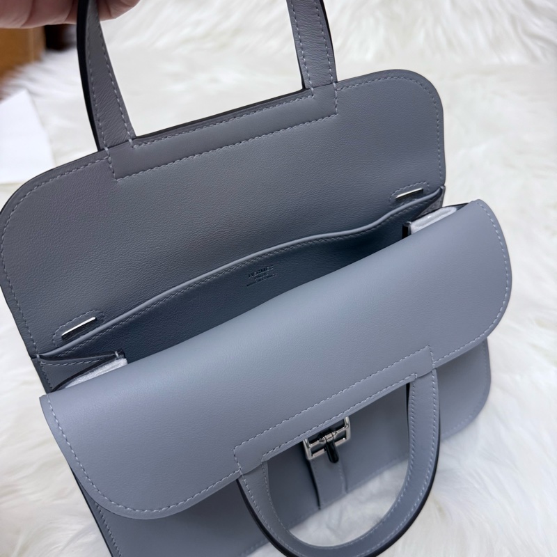 全新 Full Set Hermes Mini Halzan 風衣灰 英國單-9